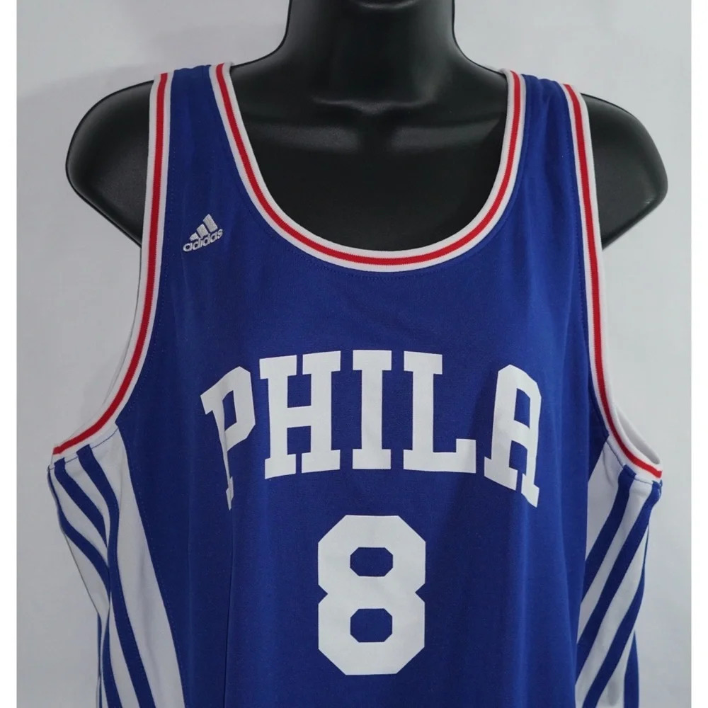 Adidas Phila Jersey Jahlil Okafor NBA For Her XL - Picture 2 of 7